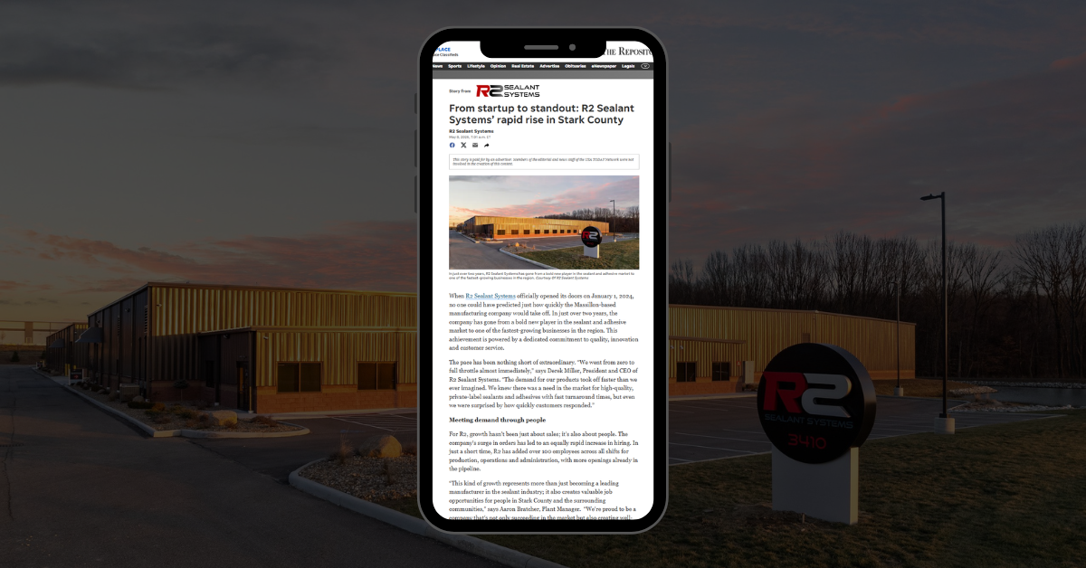 Check Out Our Canton Repository Feature! - R2 Sealant Systems
